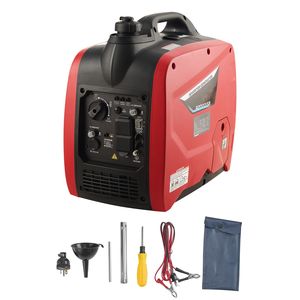 Generatore Inverter Portatile Silenzioso da 2900W di Potenza di Picco, Alimentato a Gas, Uscita 24V DC e AC per Uso Domestico, Design Compatto - Product Image 1