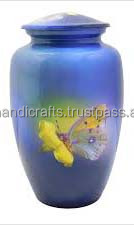 Urnes funéraires décoratives en laiton pour cendres adultes Urnes faites à la main pour urnes décoratives pour hommes et femmes Urnes funéraires - Product Image 3