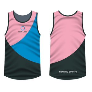 Débardeur personnalisé pour homme en polyester et élasthanne, respirant, séchage rapide, sans manches, pour la course à pied et la gym - Product Image 4
