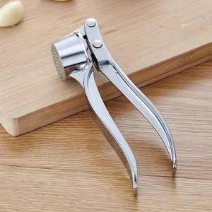 Prensa de Ajo Antideslizante, Clip para Ajo Reforzado, Multifuncional, de Aleación de Zinc y Acero Inoxidable, Tipo Manual - Product Image 4