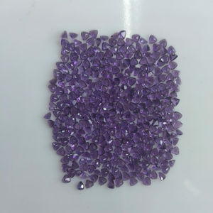 Ametista Africana Natural, Corte Trillón de 3.5MM, Gema Suelta de la Mejor Calidad, Calibrada para Joyería, Gemas de Red Mountain - Product Image 3