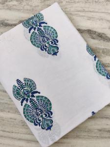 Tela de algodón estampada a mano de Jaipur, tela de algodón con estampado a bloque para vestidos y proveedor mayorista directo de fábrica, impresión personalizada. - Product Image 6