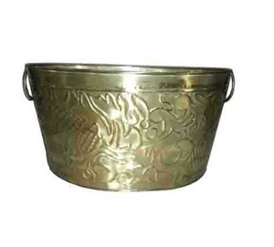 Elegant Embossed <b>Drink</b> <b>Cooler</b> Tub for Special Occasions and Event Decoration - Product Image 3