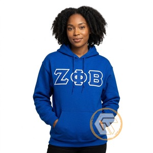 Diseña Tu Propia Sudadera con Capucha de Invierno para Mujer Zeta Phi Beta, Personalizada, al por Mayor, de Alta Calidad, Transpirable, 100% Algodón - Product Image 1