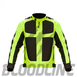 BLOODLINE Men's Full Sleeve Reflective <b>Softshell</b> <b>Jacket</b> Windproof Outdoor Sport Wear All Seasons - Product Image 2