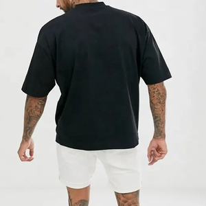 Camiseta de Cuello Redondo para Hombre, Estilo Urbano, 100% Algodón, 200g, Impresión Digital, Transpirable, de Secado Rápido, Ecológica, Tallas Grandes, Venta al Por Mayor - Product Image 4