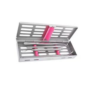 Kit de 4 instruments dentaires pour composites avec boîte de stérilisation |   Ensemble d'outils pour la pose de composites dentaires - Product Image 5