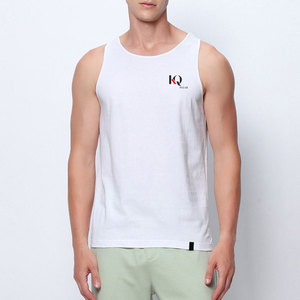 เสื้อกล้ามผู้ชายใส่สบาย น้ำหนักเบา แห้งเร็ว เป็นมิตรต่อสิ่งแวดล้อม เหมาะสำหรับใส่ลำลอง ผลิตจากผ้าโพลีเอสเตอร์/คอตตอนเนื้อนุ่ม ยืดหยุ่นได้ดี - Product Image 1