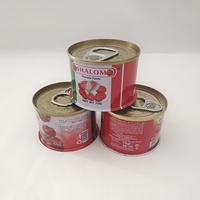 Boîte en métal vide personnalisée pour l'emballage de sauce tomate / ketchup