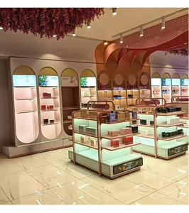 Diseño Interior de Tienda de Belleza de Lujo, Diseño Elegante para Tienda de Cosméticos, Acabados Premium, Exhibidores Personalizados, Mostradores de Maquillaje, Estantes - Product Image 6