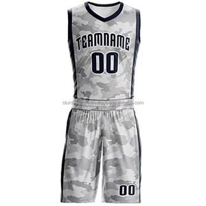 Maillots de basket-ball personnalisés 100% polyester respirant, imprimés numériquement, sans manches, ensembles uniformes réversibles personnalisés - Product Image 5