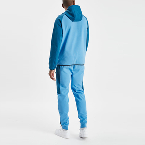 Conjunto Deportivo Premium Negro Sólido Informal con Sudadera con Capucha y Pantalones Cortos para Hombre, Ropa Deportiva de Lujo con Estampado Personalizado Ecológico - Product Image 2
