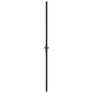 40.4 \ "x79.3 \" vetro ESG nero e porta interna scorrevole in alluminio - Product Image 4