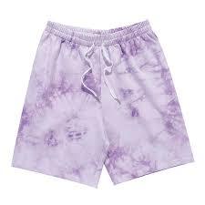 Shorts en coton tie-dye personnalisés – Édition premium décontractée pour l'été - Product Image 3