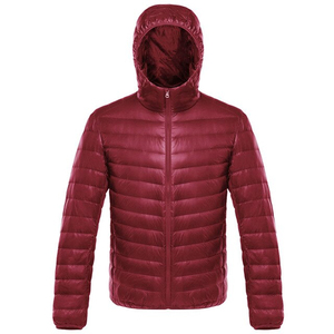 Plus Size Puffer Jackets Hooded Windproof Men's Wholesale Price Winter Jackets With Custom Logo Men <b>Clothing</b> outdoor jacket - Product Image 1
