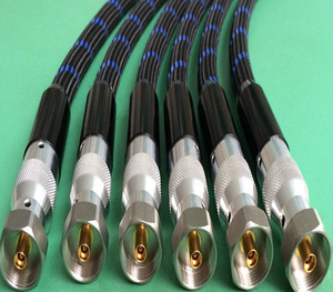 สายทดสอบโคแอกเชียล VNA ทองแดงแท้ มาตรฐาน ROHS รองรับความถี่สูงสุด 67 GHz ความสูญเสียต่ำ - Product Image 1