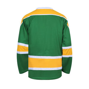 Jersey de Hockey sobre Hielo para Hombre, Corte Atlético, Ajuste Entallado, Cómodo, Flexible, Transpirable, que Absorbe la Humedad - Product Image 2