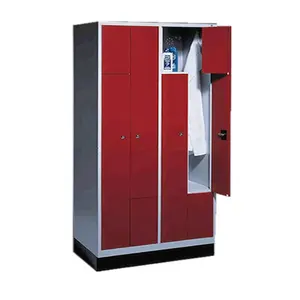 Key Lock Fitness Center Staal Z Vorm Gym Locker Voor Kleedkamer SFS-W-336