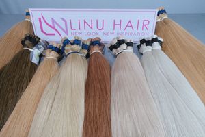 Produits en vrac en gros Extensions de cheveux en vrac de cheveux humains 100% soyeux droits non transformés vierges Vietnam cheveux en vrac - Product Image 2