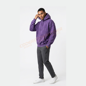 Nouvelle Tendance 2026 : Sweat à Capuche Vintage Streetwear de Haute Qualité 100% Coton Brodé, Délavé à l'Acide, Écologique – Série High Street - Product Image 6