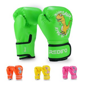 Gants de boxe pour enfants avec fermeture velcro, gants de boxe pour arts martiaux et boxe, gants d'entraînement de boxe colorés à motif de dinosaure pour enfants - Product Image 2