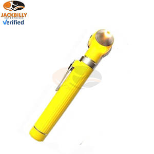 Mini Otoscopio de Fibra Óptica de Acero Inoxidable Amarillo, Portátil, de Bolsillo, con Iluminación LED Brillante MOL - Product Image 5