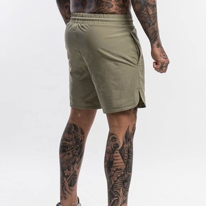 กางเกงขาสั้นโพลีเอสเตอร์ Spandex สำหรับผู้ชาย,กระเป๋ากางเกงสำหรับเพาะกายยืดได้สำหรับฤดูร้อน - Product Image 6