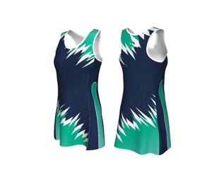 Vestido de Tenis y Netball Personalizado con Diseño Propio, Sublimado, Antiarrugas, Transpirable, de Secado Rápido, 100% Poliéster, 160g, para Mujer - Product Image 5