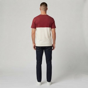 Camiseta de Hombre de Poliéster/Algodón, Corte Regular, Alta Calidad, 220g, Lisa, para Impresión Personalizada, Anti-Pilling - Product Image 5