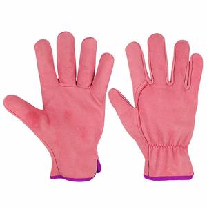 Guantes de Conducción de Cuero con Grano de Piel de Vaca y Logotipo Personalizado, Guantes de Jardinería Resistentes al Calor, Suaves y Cómodos, de Alto Rendimiento - Product Image 3