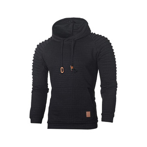 Sweat-shirt à capuche personnalisé en sérigraphie, sweat-shirt en molleton pour homme, poche en polaire, couleur unie, sweat-shirt à capuche pour l'hiver - Product Image 5