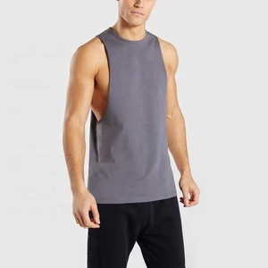 Ropa Deportiva de alta calidad para hombre, camisetas sin mangas atléticas con agujero en el brazo, venta al por mayor - Product Image 1