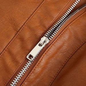 Wholesale Elegant Cowhide Leather <b>Bomber</b> <b>Jacket</b> for Women Oxford Fabric Knitted Processing Genuine Leather Nylon Lining - Product Image 6