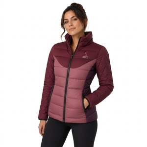 Chaqueta de Invierno Ligera para Mujer, Diseño Acolchado con Tela Resistente al Viento, para Aventuras al Aire Libre y Uso Casual - Product Image 1