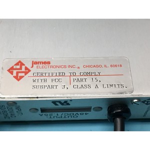 ANELVA 863-9216 SWITCH-MODE POWER SUPPLY, JAMES - อุปกรณ์และอะไหล่เซมิคอนดักเตอร์ระดับโลกที่เชื่อถือได้ - Product Image 3