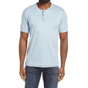 Camiseta Casual Personalizada para Hombre, con Logotipo Frontal, 100% Algodón, Corte Regular, Transpirable y de Secado Rápido - Product Image 4