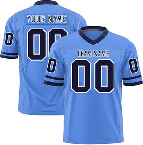 Camisetas de Fútbol Americano Personalizadas OEM para Jóvenes, Uniformes Personalizados para Equipos, Camiseta de Fútbol Americano para Hombre con Logotipo - Product Image 4