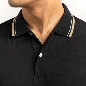 2025 polos pour hommes en gros avec broderie ou impression de logo personnalisé polo à la mode - Product Image 6