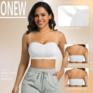 Sujetador invisible sin tirantes en forma de M para mujer, ropa interior cómoda y sexi antideslizante para verano, sujetadores para vestido - Product Image 5