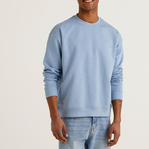 Sweat-shirts en molleton 100 % coton surdimensionnés pour hommes, style streetwear hiver, brodés, doublés, jusqu'à la taille 6XL, vente en gros - Product Image 1