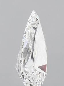 เพชรทรงลูกแพร์ 1.01 กะรัต เจียระไนแบบบริลเลียนท์ เพาะเลี้ยงในห้องปฏิบัติการ สี D ความสะอาดระดับ IF ขัดเงาอย่างดี ผ่านการรับรองจาก IGI สำหรับเครื่องประดับชั้นดี - Product Image 3