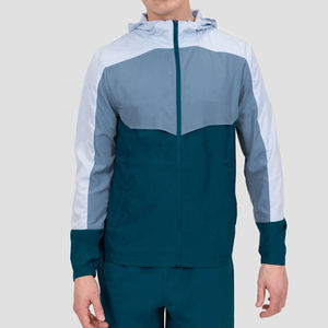Ensemble de jogging coupe-vent personnalisé 2026, écologique, deux pièces, short, unisexe, en nylon respirant et coupe-vent - Product Image 6
