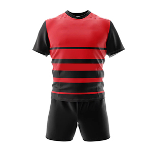 Personalized Rugby Jersey <b>Shirts</b> Custom Stitched Team Uniform Logo Team Name Breathable Sportswear Professional Custom Team Dry - Product Image 1