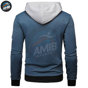 High Quality Custom Casual Hoodies for Men Light Weight Basics Cotton Blended Oem Service Custom Color New Fashion Hoodies Men - Product Image 2