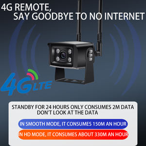 Rscamtom 5MP Ultra HD 4G كاميرا لوحة العدادات مع نظام تحديد المواقع للرؤية الليلية كشف الحركة تتبع عموم إمالة IP66 سبائك الألومنيوم للماء - Product Image 4