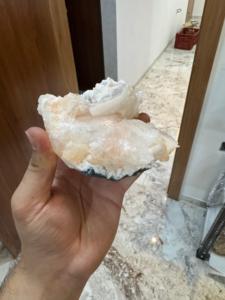 Premium Orange Heulandite with Stilbite | Natural <b>Crystal</b> <b>Cluster</b> for Collection & Decoration - Product Image 4