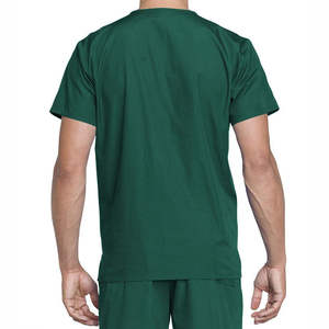 Tenues médicales d'hôpital pour hommes, blouses de médecin extensibles 100% coton, de haute qualité, séchage rapide, respirantes, ensembles d'uniformes chirurgicaux et infirmiers - Product Image 3