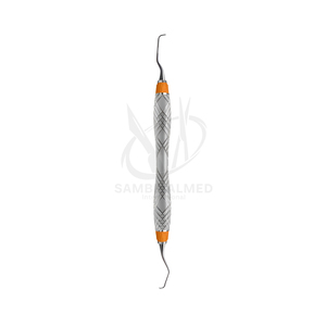 เครื่องมือขูดหินปูนแบบใช้มือ ผลิตจากสแตนเลสเกรดพรีเมียม ยี่ห้อ Hu-Friedy รุ่น Harmony 11/12 Gracey Curette ด้ามจับแบบกลวง ได้รับการรับรองมาตรฐาน CE ใช้ซ้ำได้ - Product Image 4
