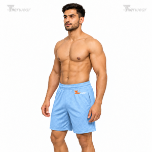 Men Athletic Mesh <b>Shorts</b> Quick Dry Breathable Training Basketball Gym Wear OEM Custom Manufacturer Supplier - Product Image 2