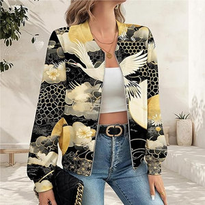 Wholesale Breathable <b>Womens</b> Sheep Skin Woven <b>Jacket</b> High Quality <b>Lightweight</b> Fashion Outerwear for Everyday Wear - Product Image 5